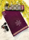 Tew Cotton Silk With Kalamkari Design Sarees Wholesalers In Delhi